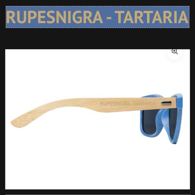 Lunettes de soleil Bleu Rupes Nigra - Tartaria